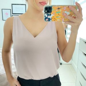 Express V-Neck Tank Top